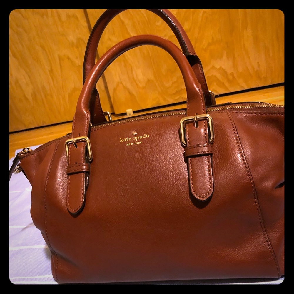 Kate Spade Medium Shoulder Bag in Luggage Brown